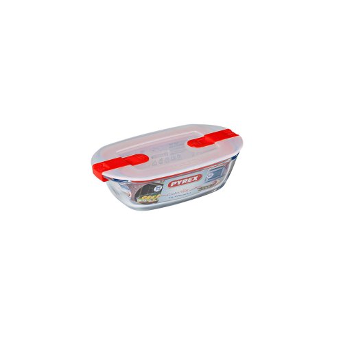 Hermetisk matlda Pyrex Cook & Heat Rektangulr 400 ml 17 x 10 x