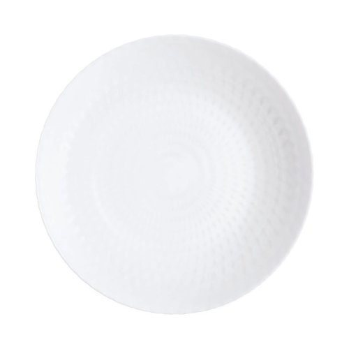 Djup tallrik Luminarc Pampille Vit Glas (20 cm) (24 antal)
