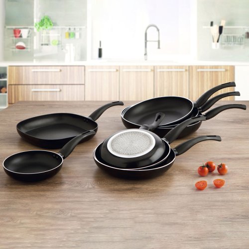 Stekpanna Quid Hydra Svart Metall Bakelit  26 cm (6 antal)