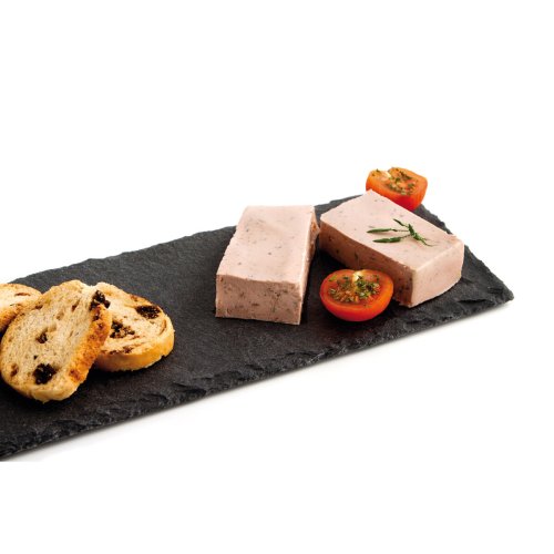Keramikbricka med rittavla-effekt Quid Gastro Fun Svart (30 x 10