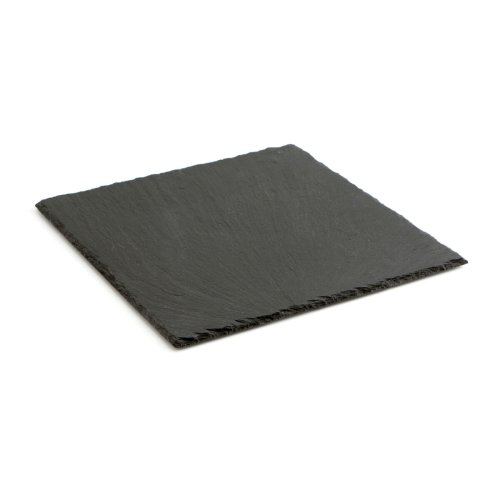 Keramikbricka med rittavla-effekt Quid Gastro Fun Svart (25 x 25