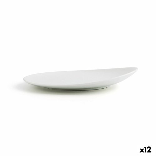 Platt skl Ariane Vital Coupe Vit Keramik  21 cm (12 antal)