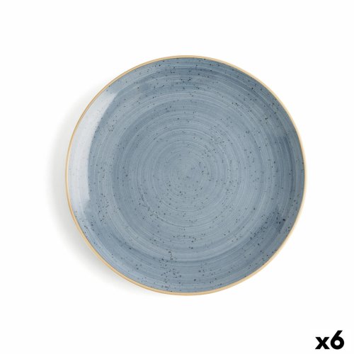 Platt skl Ariane Terra Bl Keramik  27 cm (6 antal)
