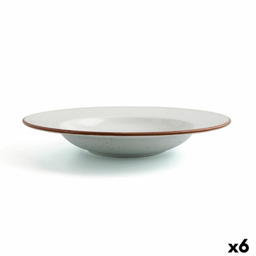 Djup tallrik Ariane Terra Keramik Beige ( 26 cm) (6 antal)