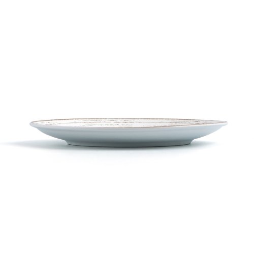 Platt skl Ariane Tornado White Dvobarvna Keramik  18 cm (12 an