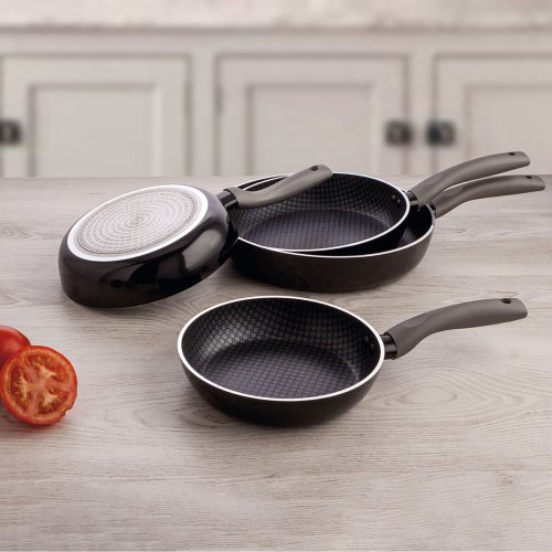 Stekpanna Quid Honey Svart Metall  24 cm (6 antal)