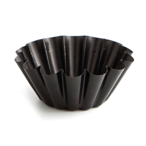 Bakform Quid Sweet Grey Svart Metall (12 antal)