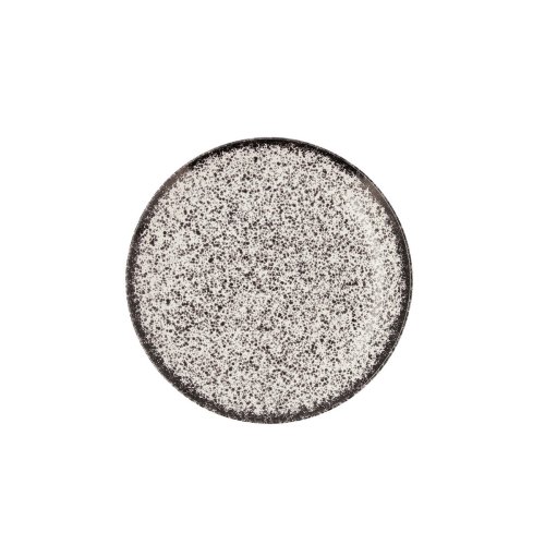 Platt skl Ariane Rock Svart Keramik  21 cm (12 antal)