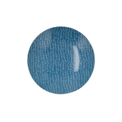 Djup tallrik Ariane Coupe Ripple Keramik Bl (20 cm) (6 antal)