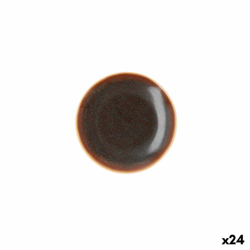 Platt skl Ariane Decor Brun Keramik  15 cm (24 antal)