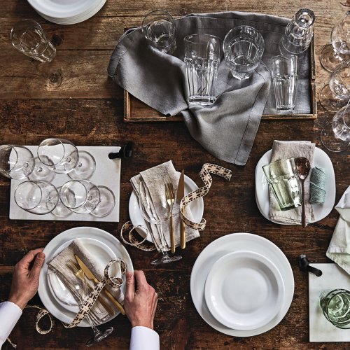 Servingsfat Bormioli Rocco Parma Rektangulr Vit Glas (18 x 21 c