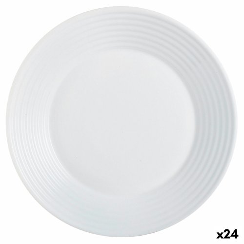 Djup tallrik Luminarc Harena Vit Glas ( 23,5 cm) (24 antal)