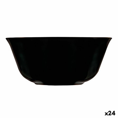 Skl Luminarc Carine Negro Svart Glas 12 cm Flera anvndningsomr
