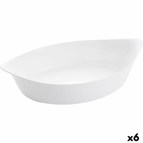 Servingsfat Luminarc Smart Cuisine Avlng Vit Glas 6 antal 38 x