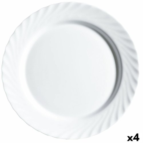 Servingsfat Luminarc Trianon Vit Glas (32,5 cm) (4 antal)