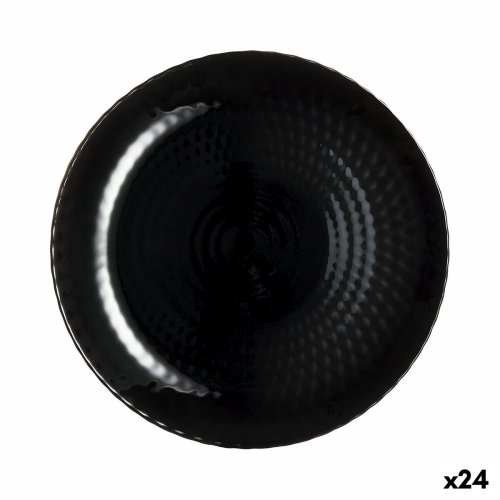 Dessert Luminarc Pampille Svart Glas (19 cm) (24 antal)