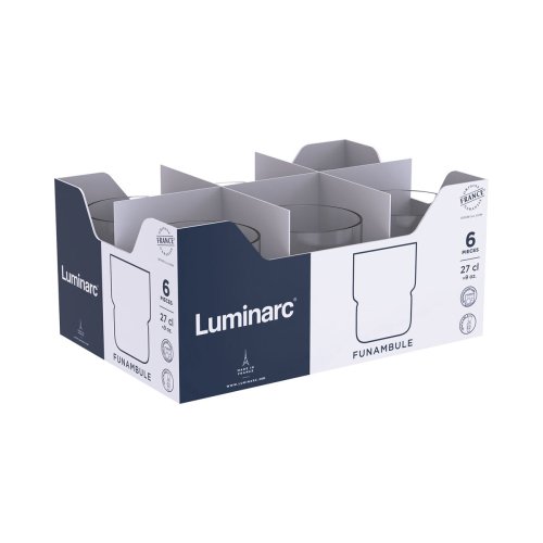 Glas Luminarc Funambule Transparent Glas 270 ml (24 antal)