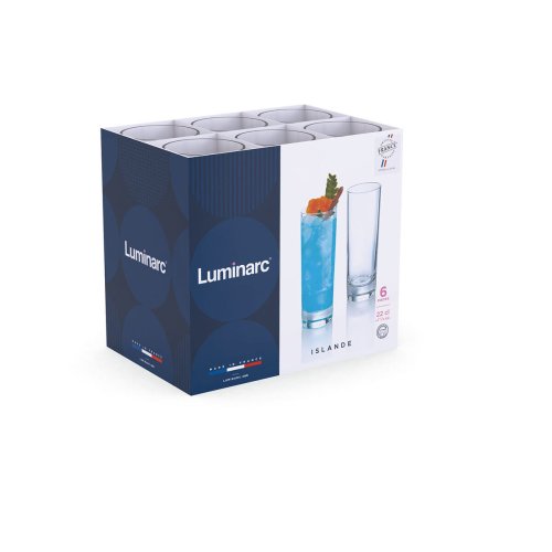 Glas Luminarc Islande Transparent Glas 220 ml (24 antal)