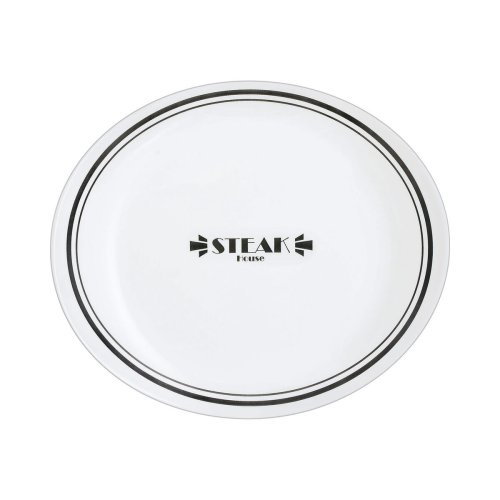 Platt skl Luminarc Friends Time Bistr Vit/Svart Glas  30 cm K