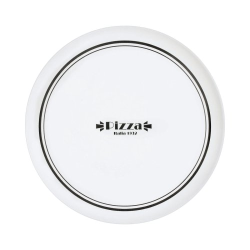 Pizzatallrik Luminarc Firend's Time Bistro Vit Svart Glas  32 c