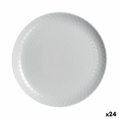 Platt skl Luminarc Pampille Granit Gr Glas 25 cm (24 antal)