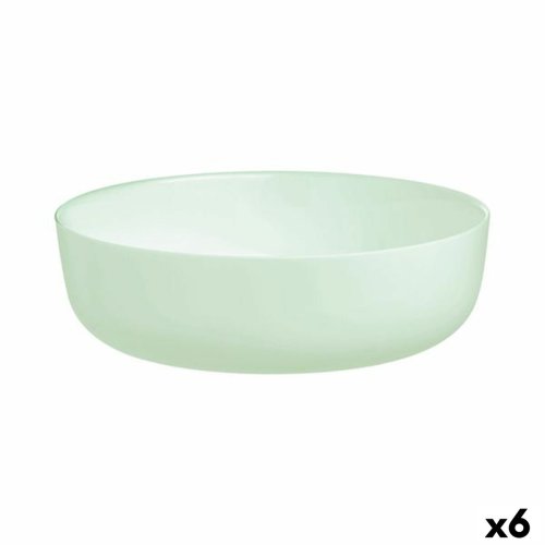 Salladsskl Luminarc Diwali Paradise Grn Glas 22 cm (6 antal)