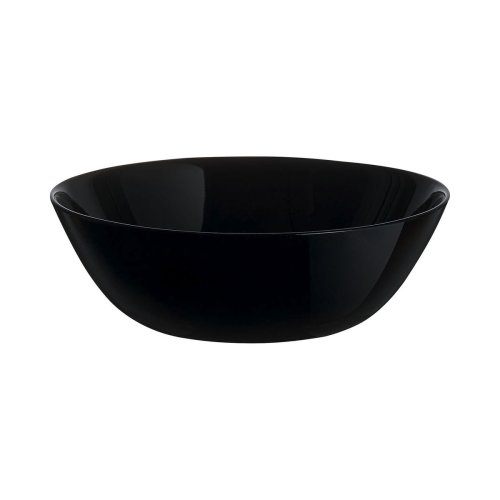 Snacksskl Luminarc Zelie Negro Svart Glas (12 antal)