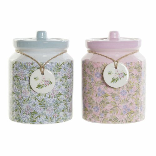Burk DKD Home Decor Virgok 15,5 x 15,5 x 21 cm (2 antal)