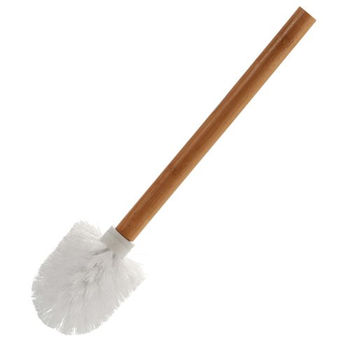 Toalettborste Berilo 22098 Vit Brun Bambu 8 x 35,5 x 8 cm (24 an