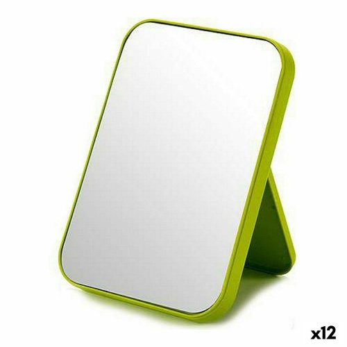 Spegel med monteringsfste Berilo 48730 polypropen 11 x 9,5 x 14