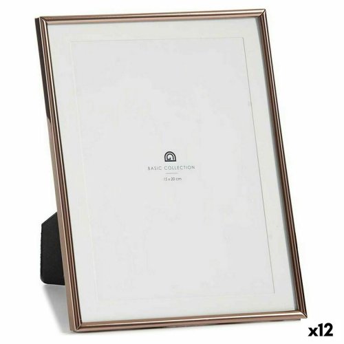 Fotoram Glas Stl Koppar (13 x 23 x 18,4 cm) (12 antal)