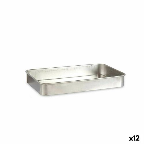 Ugnsbleck Kinvara Silvrig Aluminium 32 x 7 x 51,5 cm 51,5 x 7 x