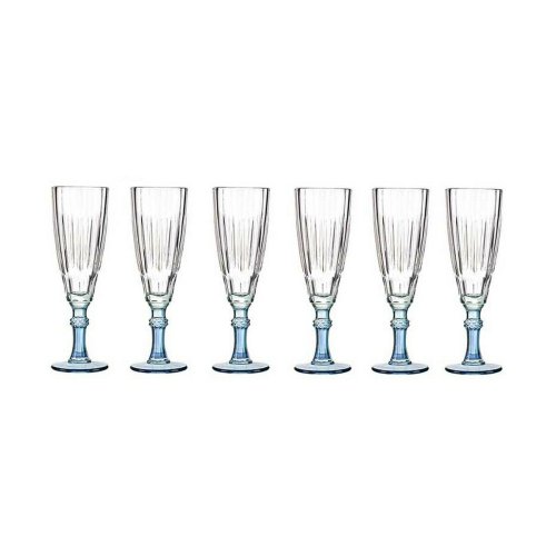 Champagneglas Vivalto Exotic Bl Glas 170 ml (6 antal)