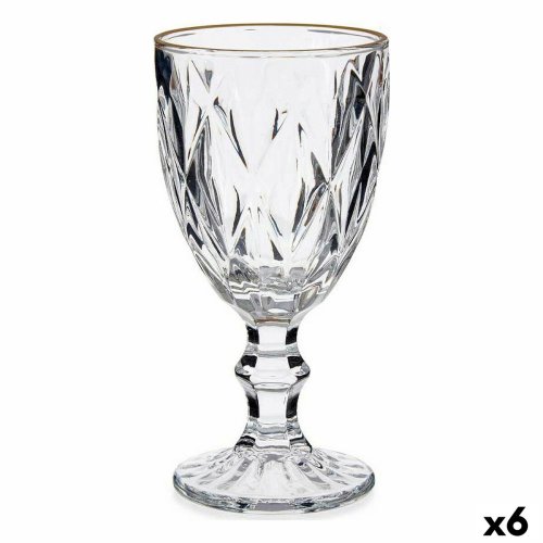 Vinglas Vivalto R-00817DL/BHA6-M Transparent Gyllene Glas 330 ml