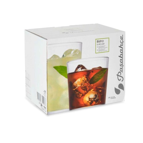 Glasset Pasabahce Bistro Transparent Glas 380 ml 510 ml (2 antal