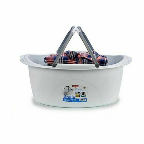 Tvttkorg Stefanplast PR181A Plast 25 L 59 x 23 x 38 cm Med hand