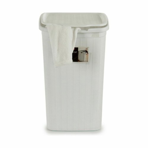 Tvttkorg Stefanplast Elegance Vit Plast 50 L 36,5 x 54,5 x 38 c