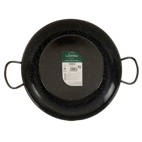 Paellapanna La Dehesa Svart Emaljerat stl  36 cm 48 x 13 x 8 c