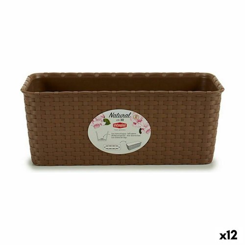 Blomlda Stefanplast Brun PVC 13 x 11 x 28,5 cm 29 x 11 x 12,5 c