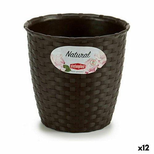 Kruka Stefanplast Plast 14 x 13 x 14 cm (12 antal)