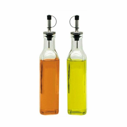 Set med olja och vinger Vivalto WJ7069-M Transparent Metall Gla