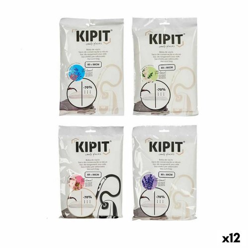 Vakuumpsar Kipit 54209 Transparent Plast 60 x 80 cm (12 antal)