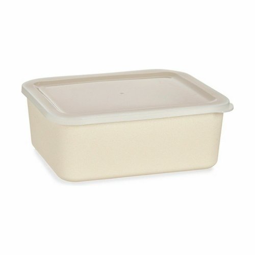 Frvaringslda med lock Gul 17 x 8 x 23,5 cm (6 antal)