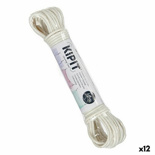 Tvttlina Kipit HH023A(S/C) Vit PVC 10 m (12 antal)