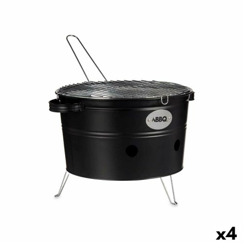 Brbar Grill Jrn Zink 35 x 21 x 42 cm (4 antal)