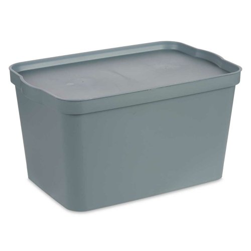 Frvaringslda med lock Kipit TP596-2 TP596-2 Gr Plast 24 L (6