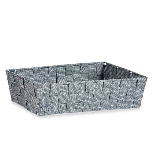 Multifunktionell korg Kipit 79812 Gr Tyg 3,8 L 34 x 8,5 x 21 cm