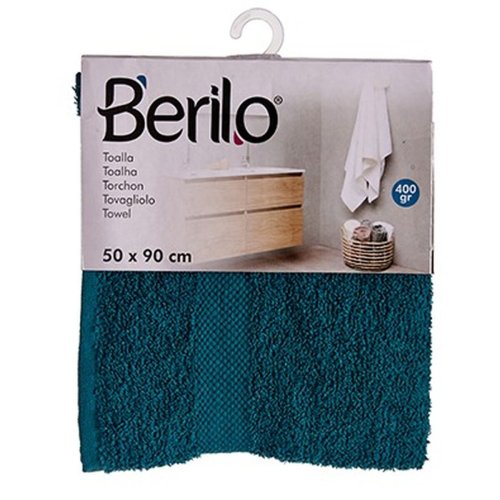Badhandduk Berilo 89673 Bl 80 % bomull 20 % Polyester 50 x 90 c