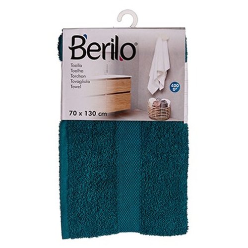 Badhandduk Berilo 89674 Bl 80 % bomull 20 % Polyester 70 x 130