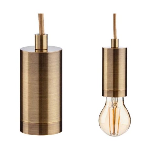 Taklampa Gift Decor Gyllene 60 W (6 antal)